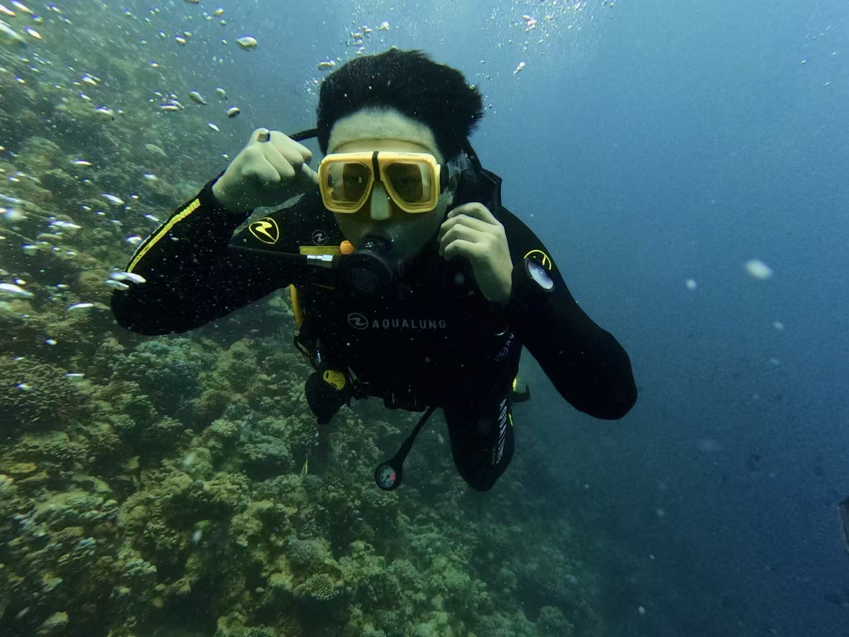 Diving